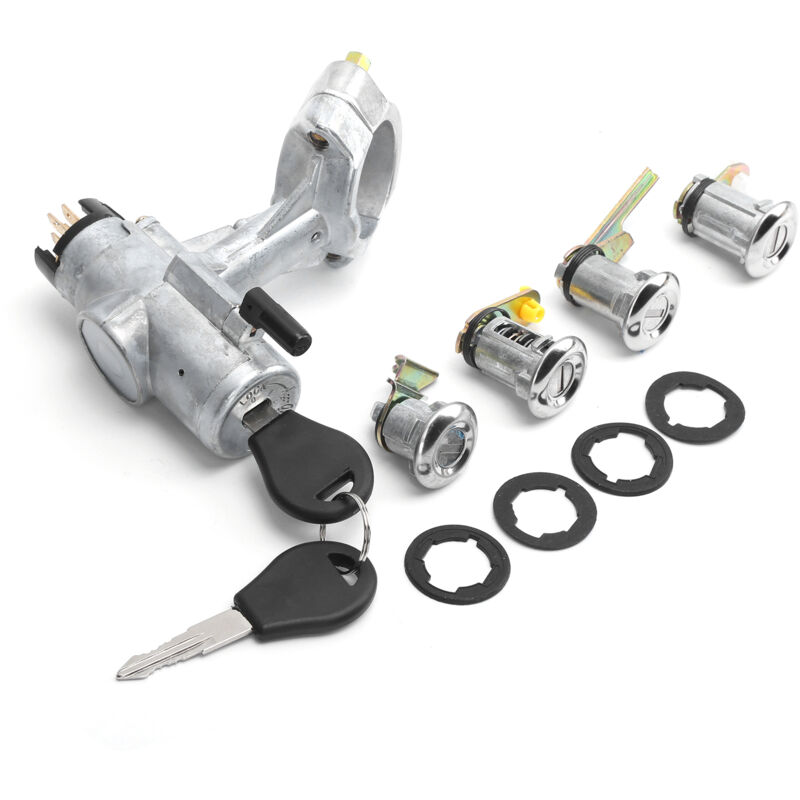 foto del prodotto sostituzione della combinazione della serratura dello sterzo del cilindro di accensione ej.life per nissan patrol gq y60 1988 1998