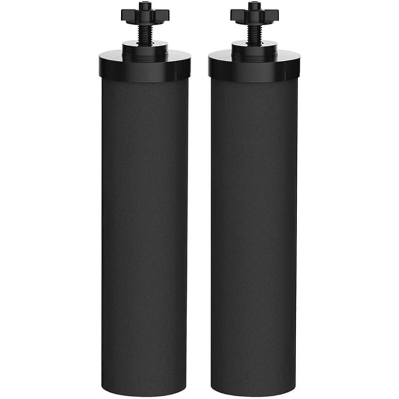 foto del prodotto sostituzione filtro acqua, 2 filtri acqua a carbone attivo per filtrazione a gravit , purificatore elemento purificatore per esterni