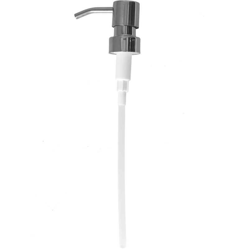 foto del prodotto sostituzione testa pompa dispenser sapone in acciaio inossidabile per accessori bagno dispenser lozione liquida