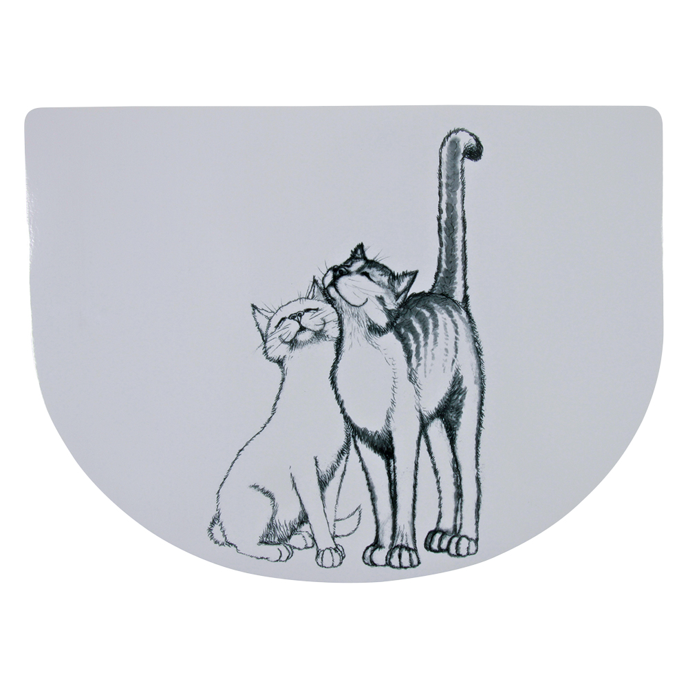 foto del prodotto sottociotola gatti romantici 40 x 30 cm
