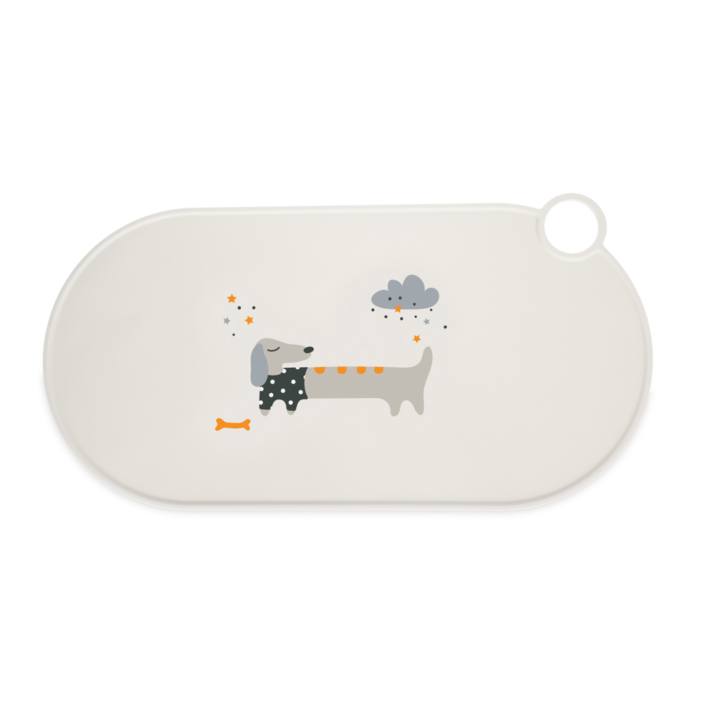 foto del prodotto sottociotola tiaki in silicone con bassotto aston l 50 x p 25 cm