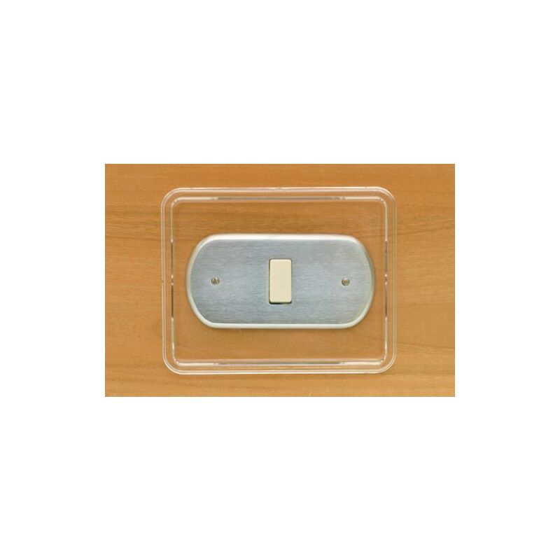 foto del prodotto sottointerruttore plastica trasparente 20 pz
