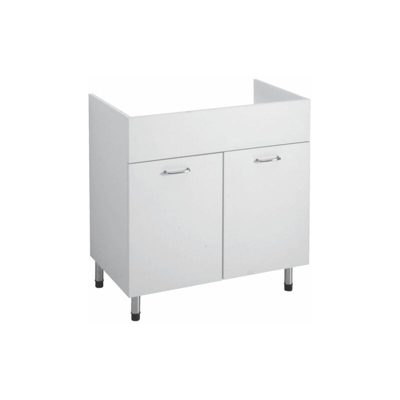 foto del prodotto sottolavello 80x45 a due ante per lavello in ceramica di colavene