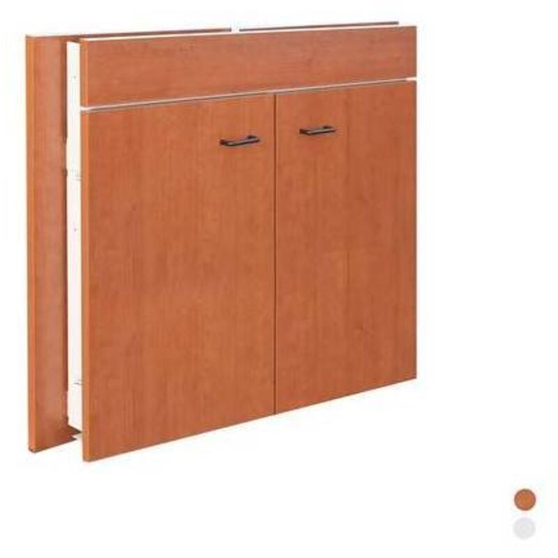 foto del prodotto sottolavello a 2 ante pieghevole misura: cm 80x50 bi - top inox