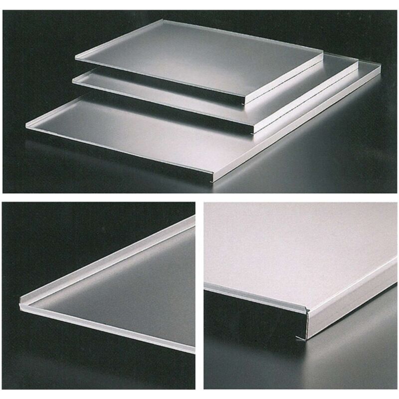 foto del prodotto sottolavello alluminio per cucina 864x510x18 mm 10 pezzi