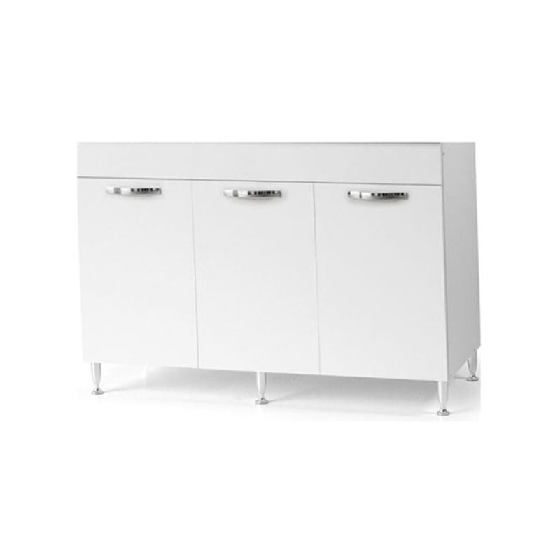 foto del prodotto sottolavello cucina componibile con ante 120 cm bianco