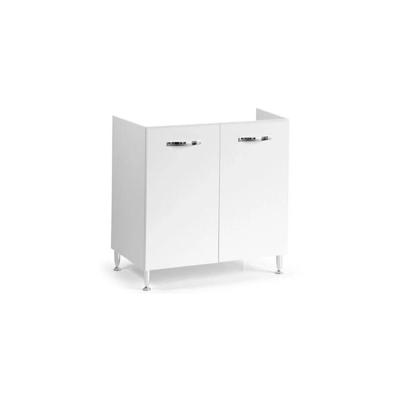 foto del prodotto sottolavello cucina componibile con ante 80 cm bianco