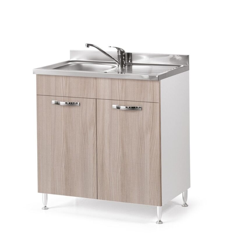 foto del prodotto sottolavello per cucina olmo 2 ante cm 80x50xh 85