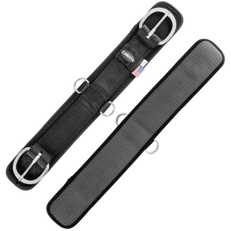 foto del prodotto sottopancia western pony estraibile in neoprene e nylon con fibbie inox 24 61 cm