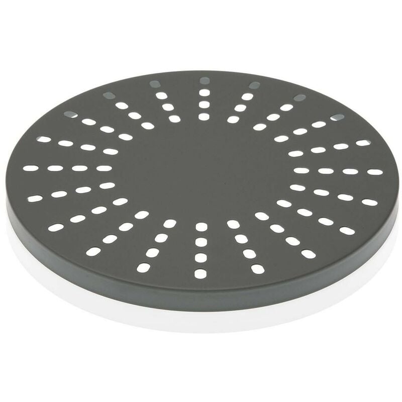 foto del prodotto sottopentola in metallo versa decoro da cucina grigio tortora sapri