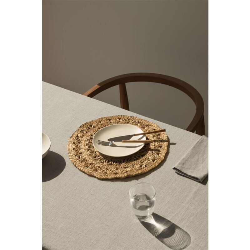 foto del prodotto sottopiatto in juta malek sklum