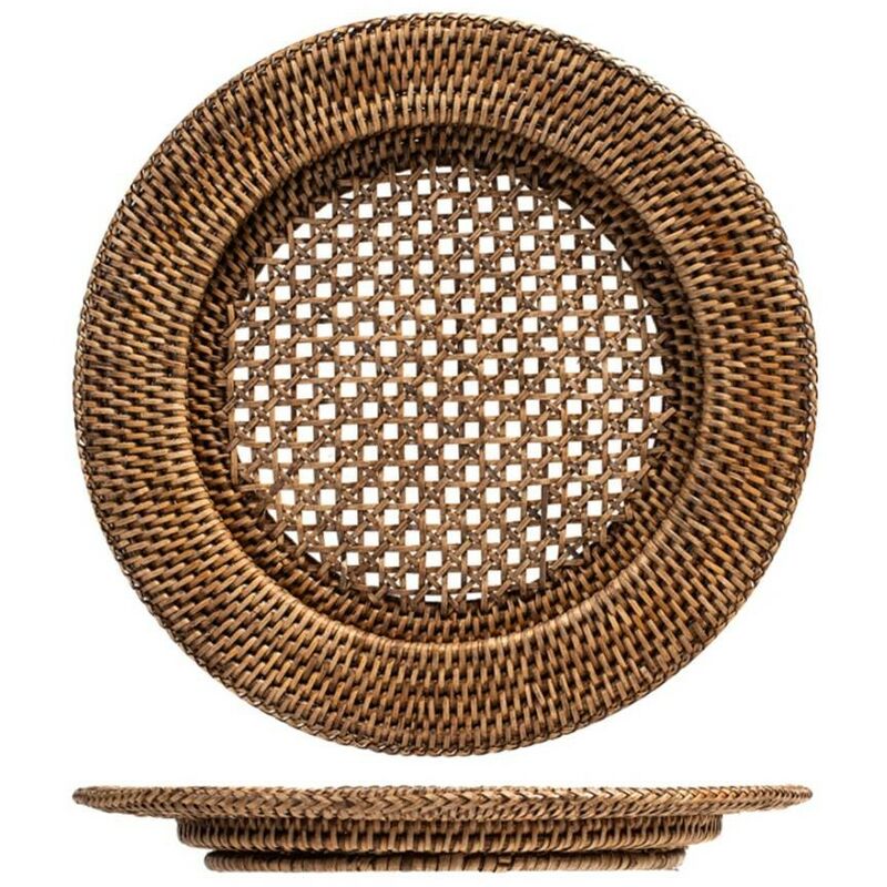foto del prodotto sottopiatto in rattan 32 cm h h