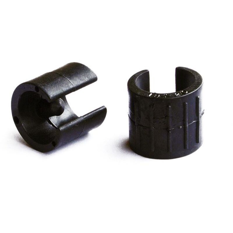 foto del prodotto sottopiede a pinza nero 24-26mm 8pz