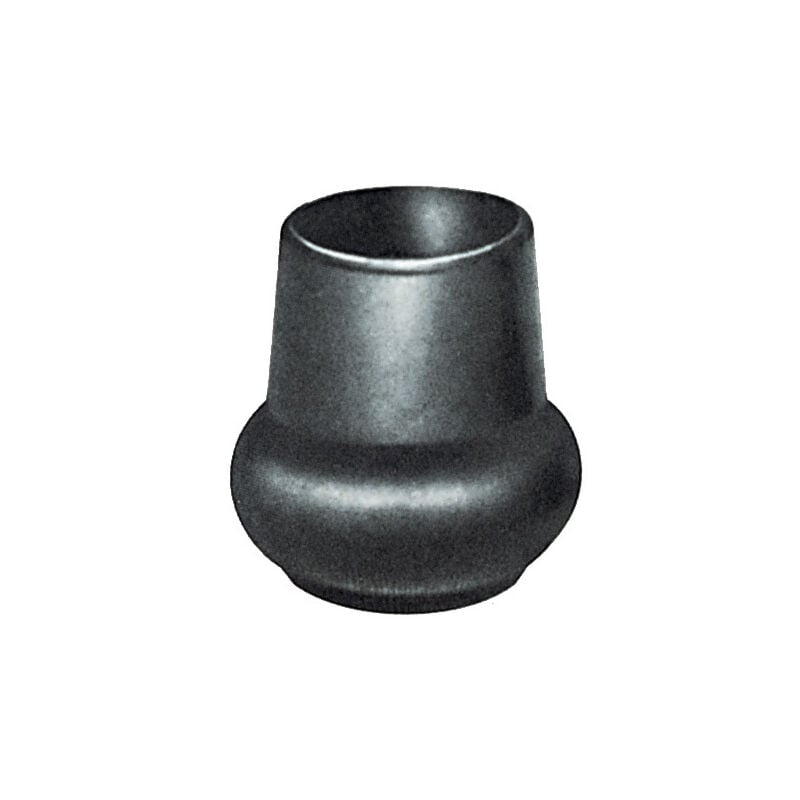 foto del prodotto sottopiedi a pera neri x tubo mm. 40