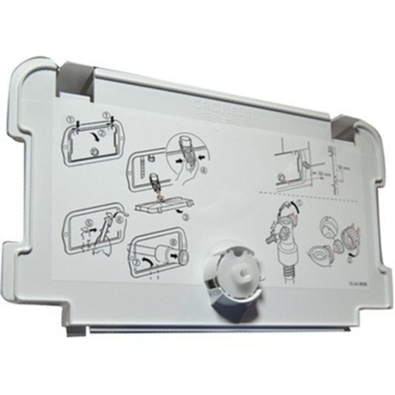 foto del prodotto sottoplacca per cassetta grohe art. 37643 -