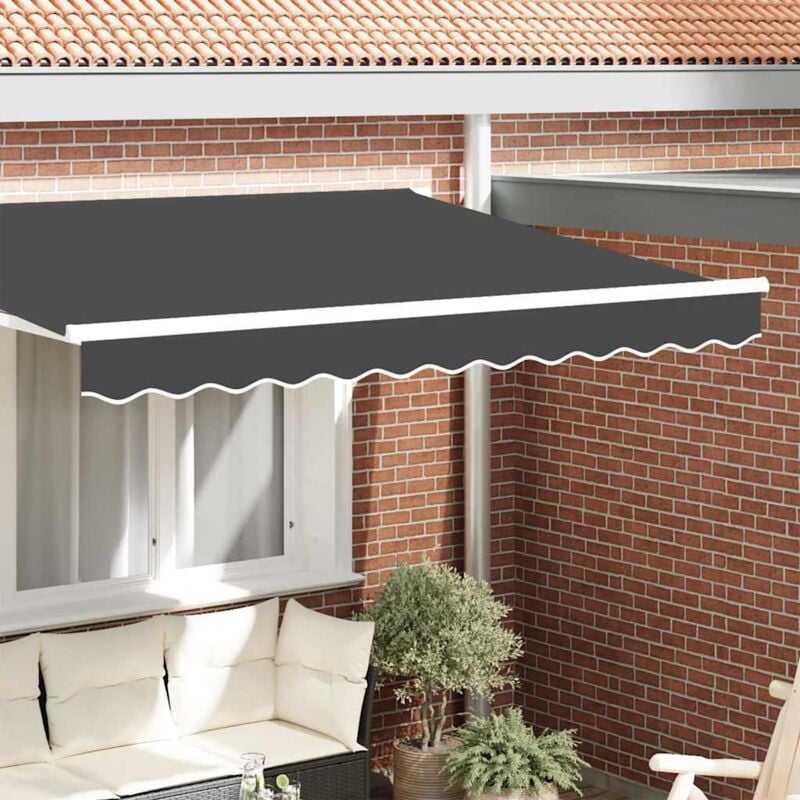 foto del prodotto sottotenda per telaio da 2,5 m in antracite, 2,3 x 0,2 m vidaxl