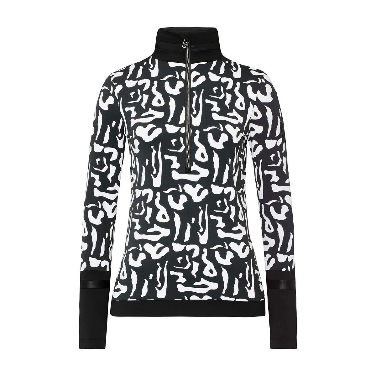 foto del prodotto sottotuta mezza zip amie print donna