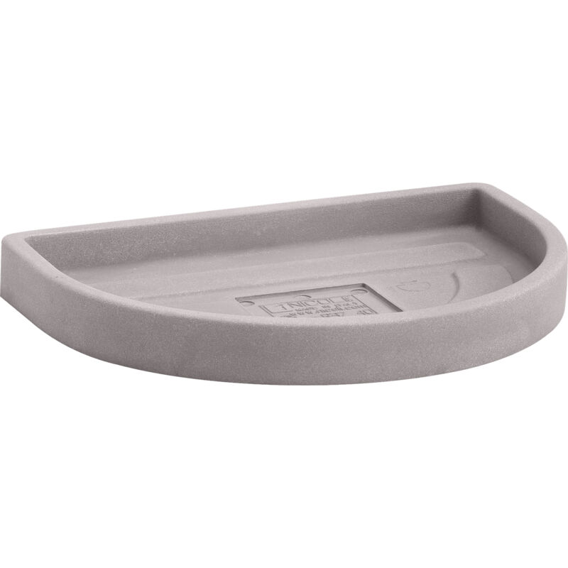 foto del prodotto sottovaso a parete themis cm. 40 cenere