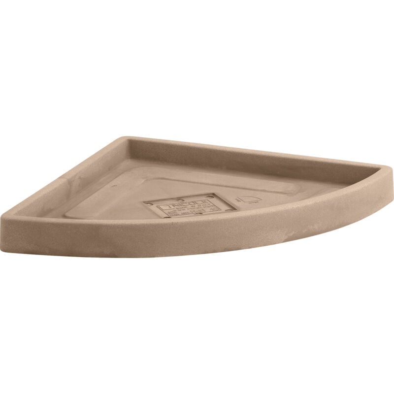 foto del prodotto sottovaso angolare themis cm. 40 avana