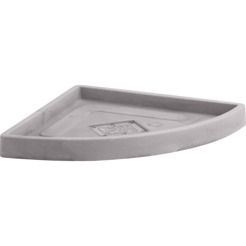 foto del prodotto sottovaso angolare themis cm. 40 cenere