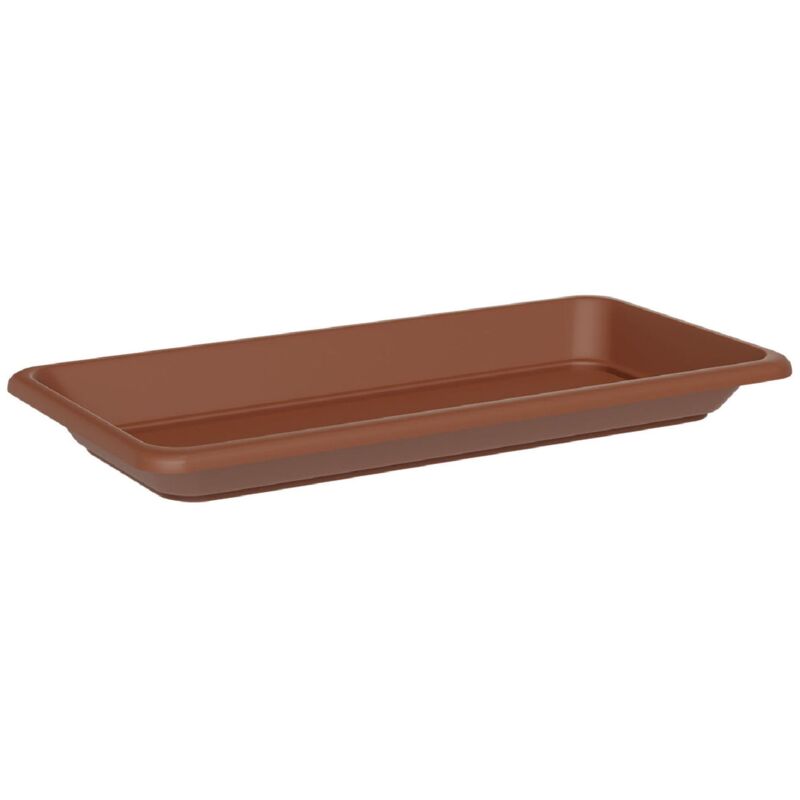 foto del prodotto sottovaso cassettone basic per fiori e piante da giardino 100 cm corda
