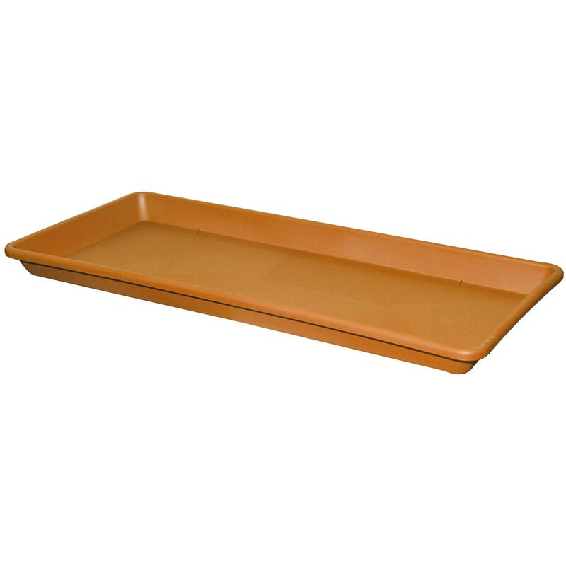foto del prodotto sottovaso cassettone in plastica colore terracotta 56 75 95 cm salisburgo 31239v 75 cm 31238 