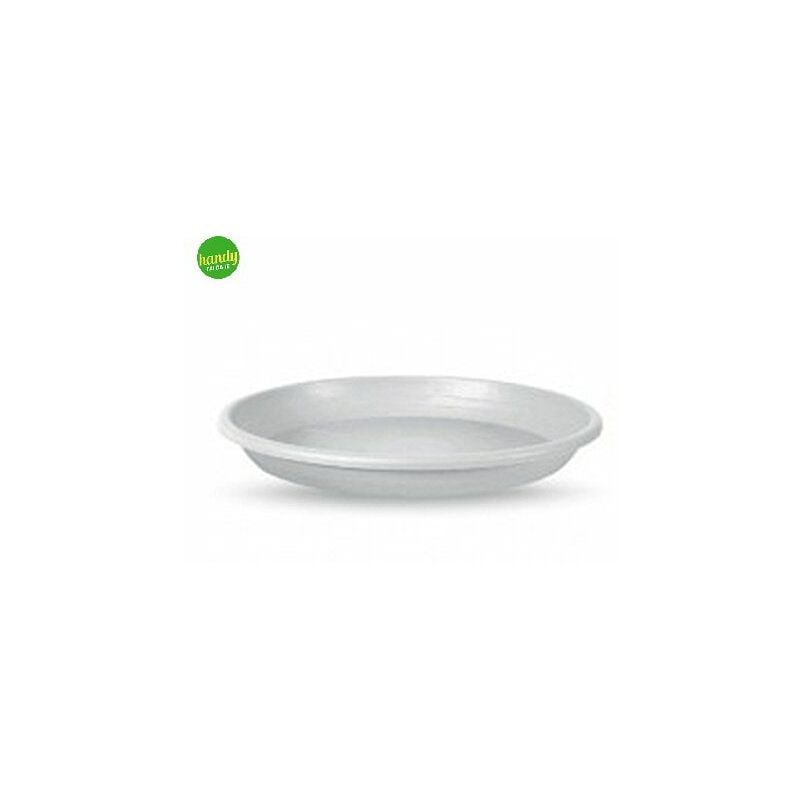 foto del prodotto sottovaso cilindro bianco 25 cm
