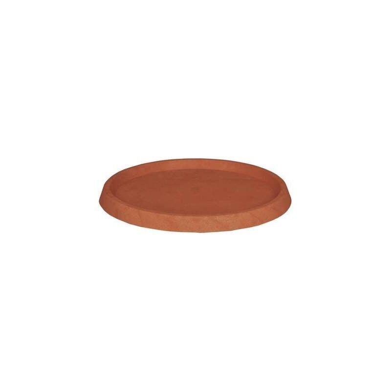 foto del prodotto sottovaso circolare 30 cm terra di siena