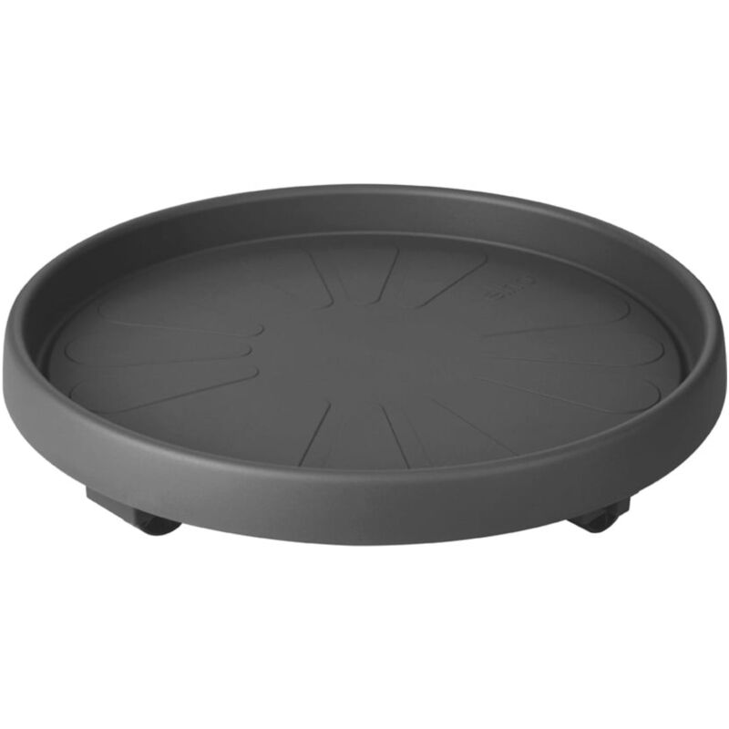 foto del prodotto sottovaso con ruote universal planttaxi per spostamento vasi 45 cm