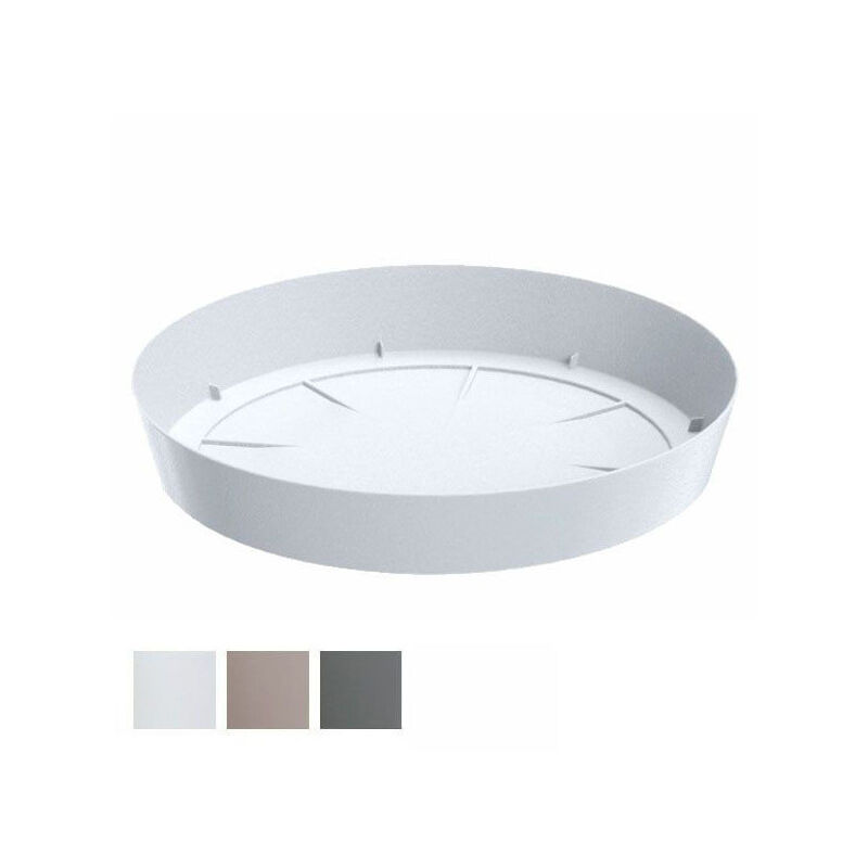 foto del prodotto sottovaso lofly tondo tortora 27 pplast