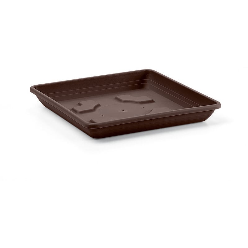 foto del prodotto sottovaso quadrato 30cm bronzo veca