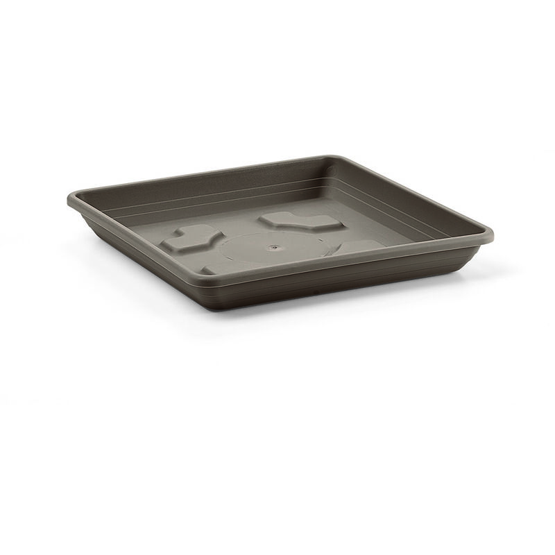 foto del prodotto sottovaso quadrato 50 cm 60 riciclabile avana veca