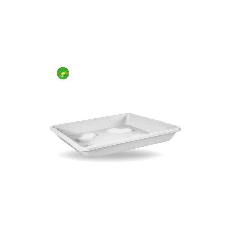 foto del prodotto sottovaso quadrato bianco 30x30 cm