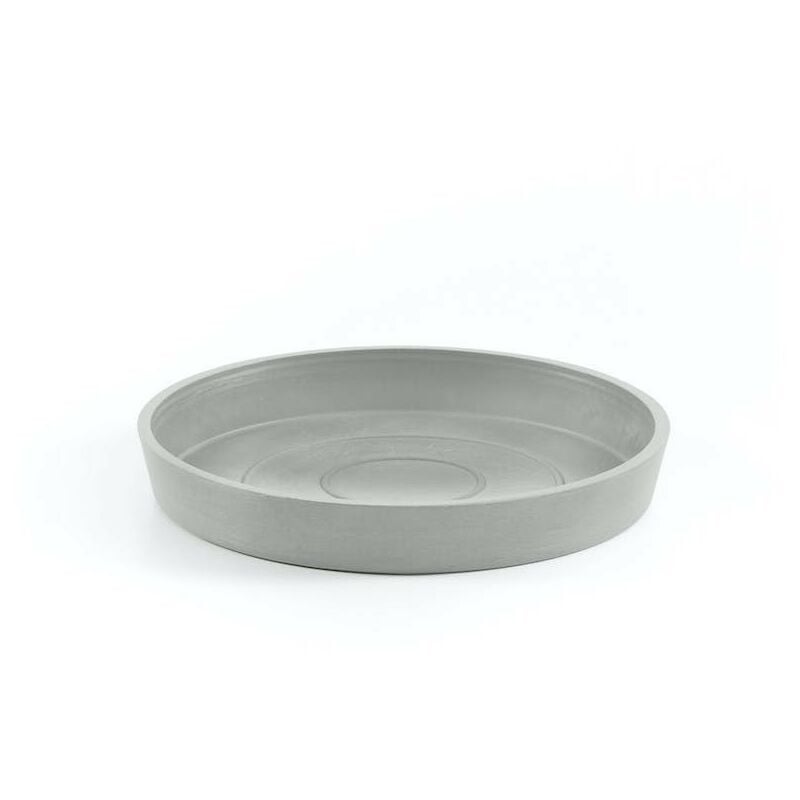 foto del prodotto sottovaso rotondo amsterdam 36,5cm grigio chiaro ecopots
