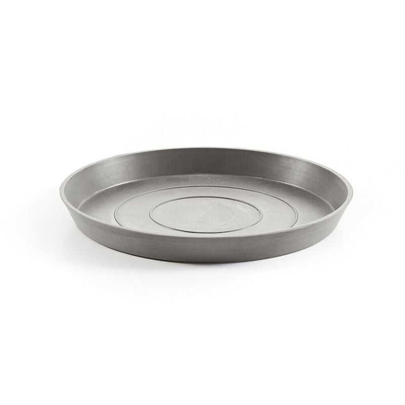 foto del prodotto sottovaso rotondo amsterdam 36,5cm tortora ecopots