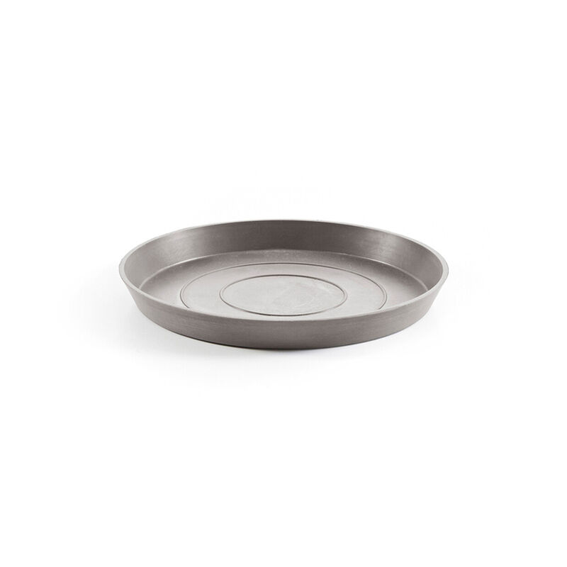 foto del prodotto sottovaso rotondo amsterdam 44cm tortora ecopots
