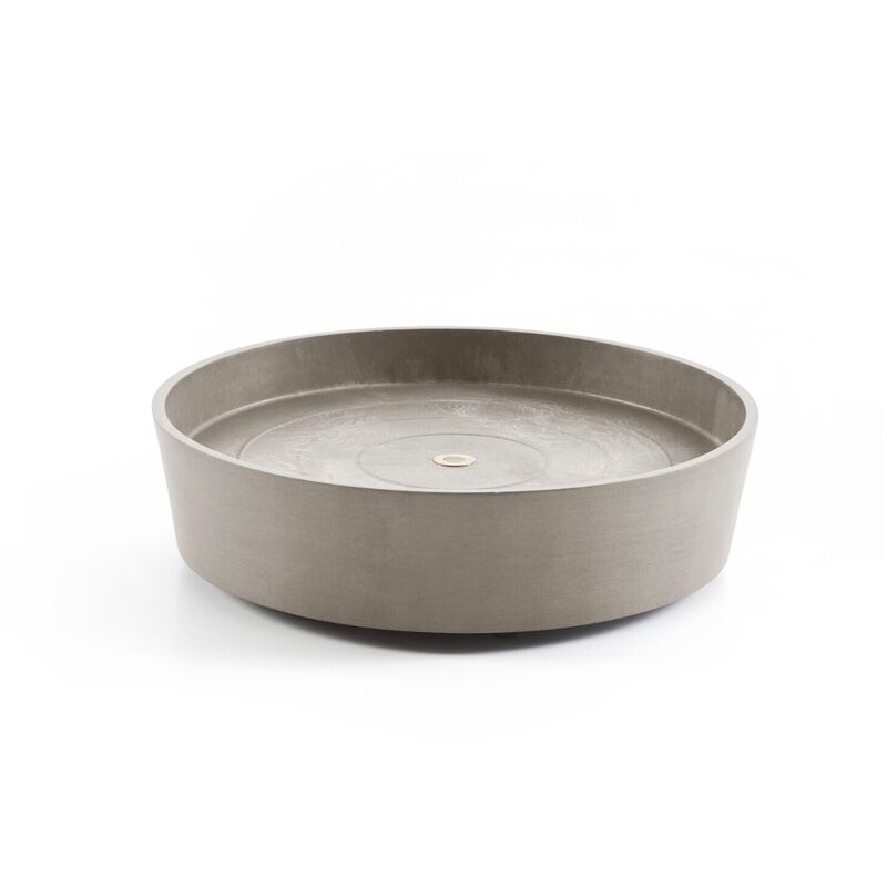 foto del prodotto sottovaso rotondo amsterdam d29x3cm talpa ecopots