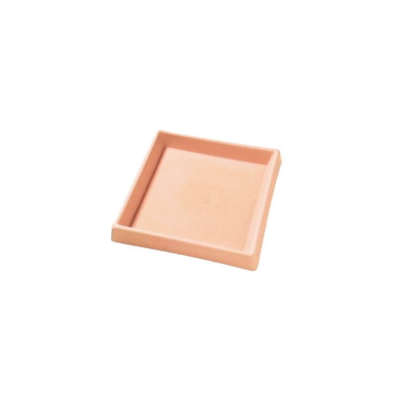 foto del prodotto sottovaso sottocassetta per vaso quadro cm.49 stvq42 finitura impruneta