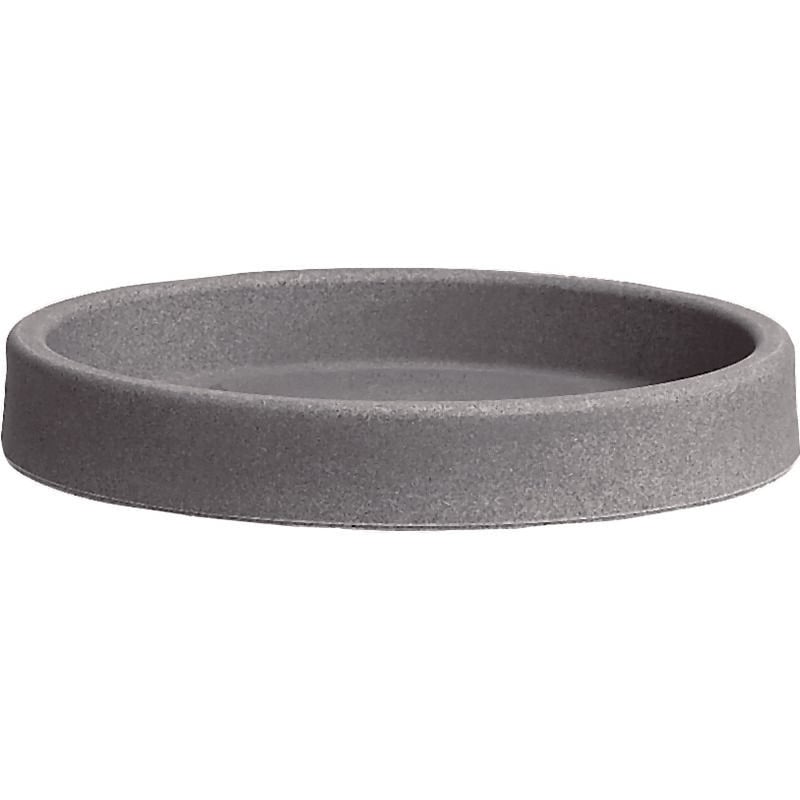 foto del prodotto sottovaso tondo atlas cm. 52 cenere