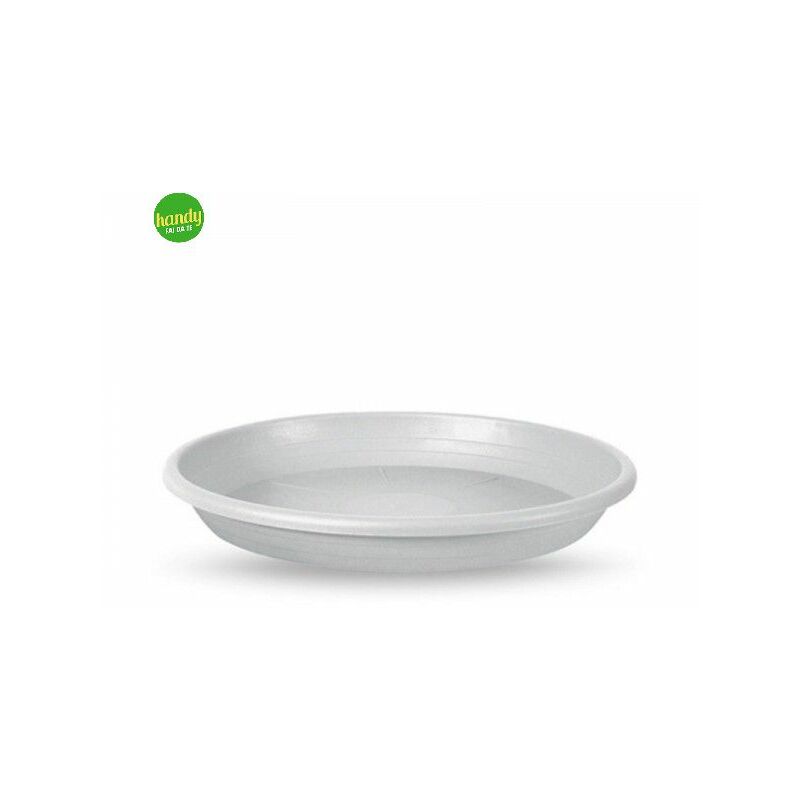 foto del prodotto sottovaso veca cilindro bianco 15 cm