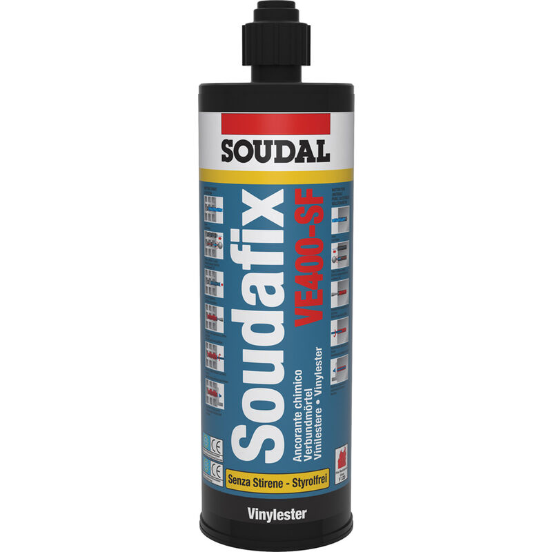 foto del prodotto soudafix ve 400 sf 380ml ancorante chimico bicomponente