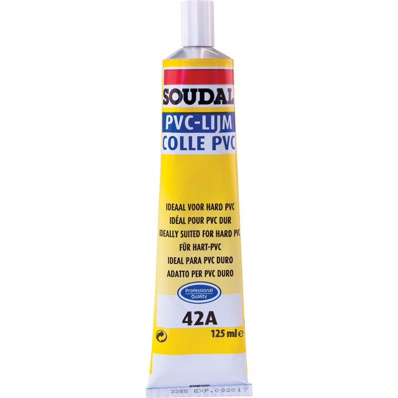 foto del prodotto soudal 42a colla per tubi rigidi in pvc 125ml