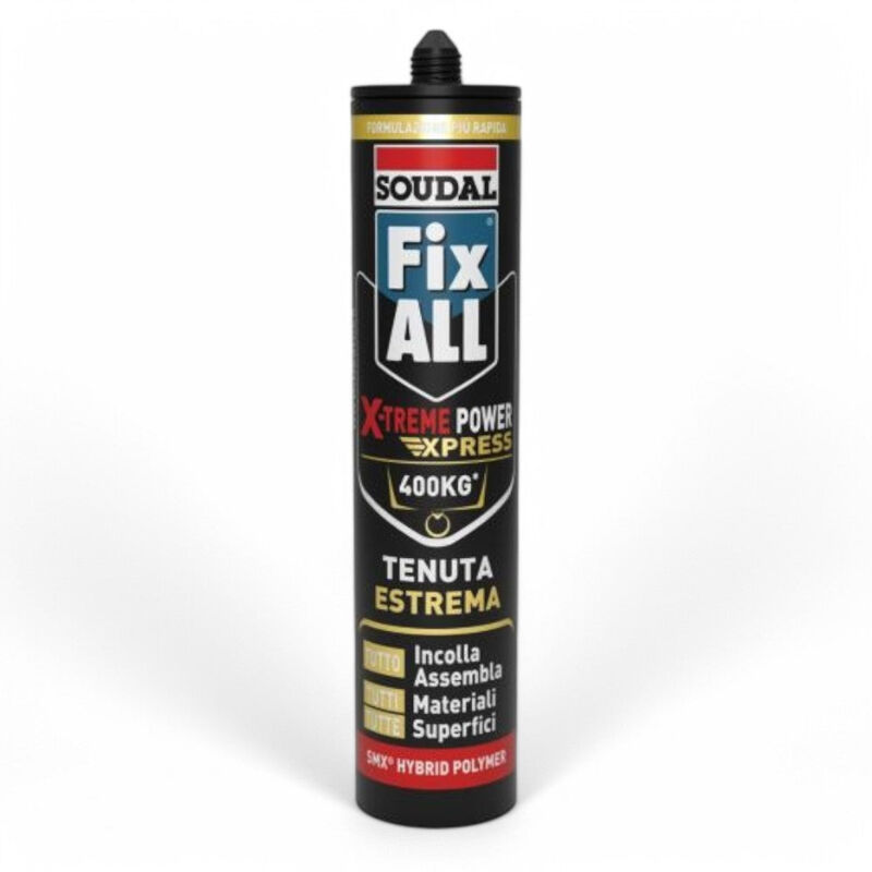 foto del prodotto soudal adesivo sigillante 280 ml bianco fix all x treme express