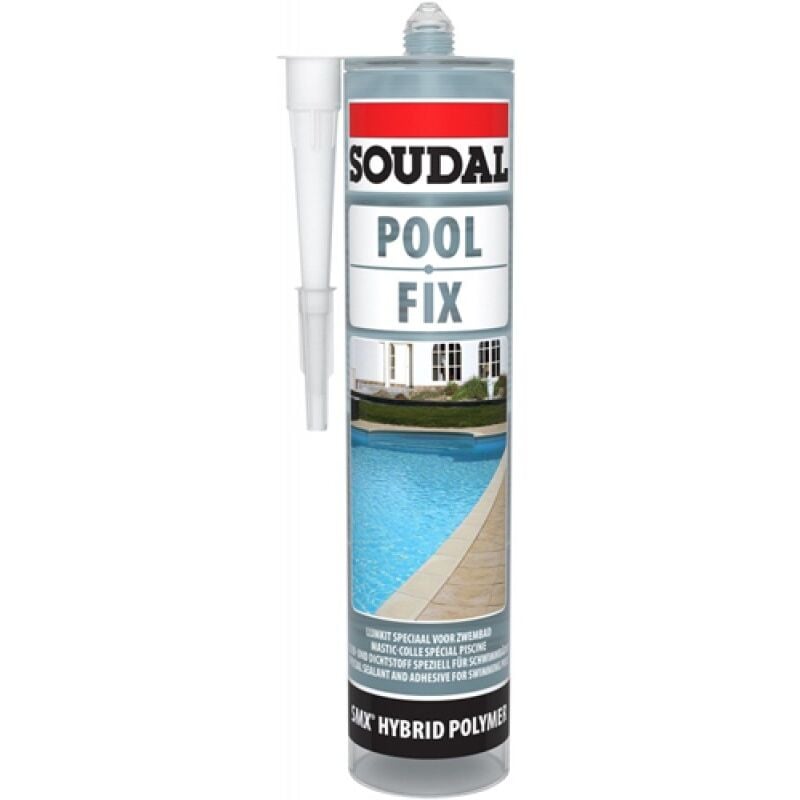 foto del prodotto soudal adesivo sigillante pool stix 290 ml blu chiaro