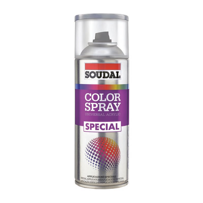 foto del prodotto soudal fondo aggrappante primer color spray special per metalli zincati ml.400 160353 