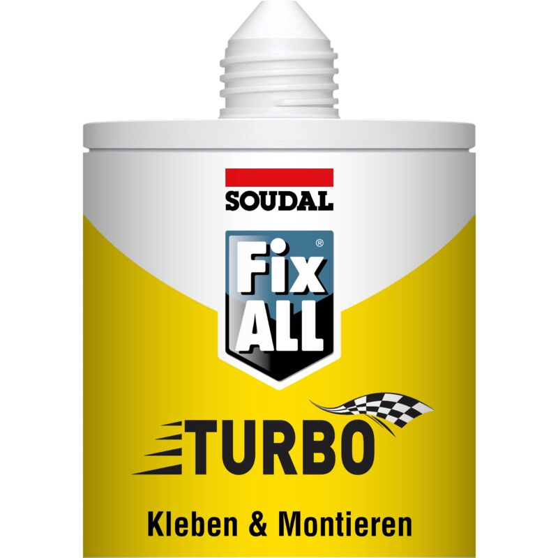 foto del prodotto soudal format 5411183102835 fix all turbo 290 ml schnelle verklebung