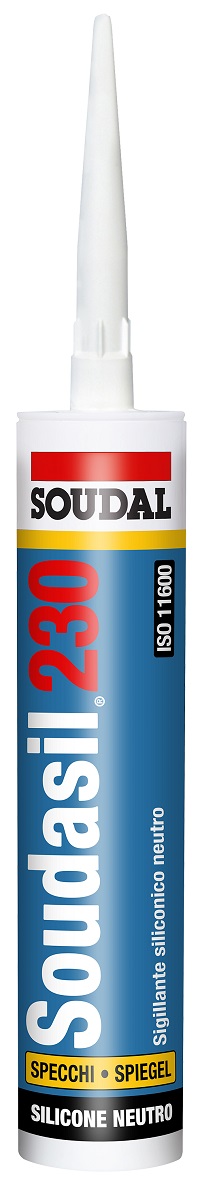 foto del prodotto soudal silicone neutro specchi ml.310 soudasil 230
