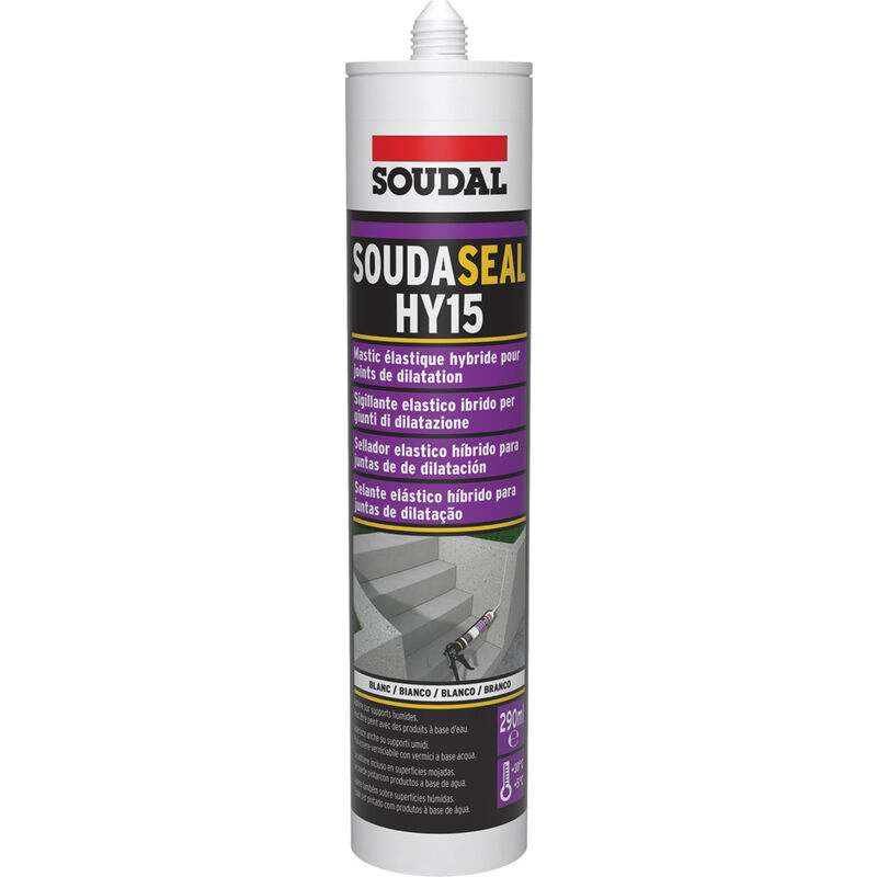foto del prodotto soudaseal hy15 testa di moro 290ml sigillante per giunti