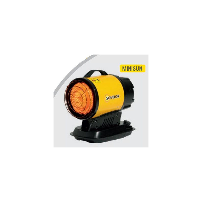 foto del prodotto sovelor minisun chauffage radiant portable minisun combustion directe 17kw