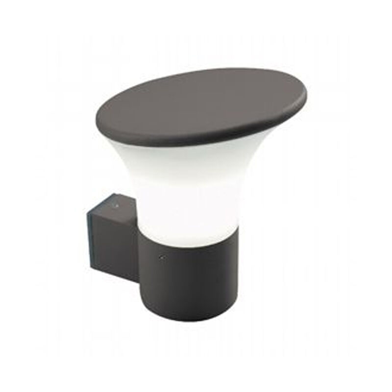 foto del prodotto sovil applique moderna belen alluminio grafite 1 luce e27